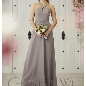 Christina Wu 22914 Marsala Evening Gown